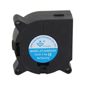 Ventilador pequeño de CC sin escobillas, ventilador centrífugo con potencia de 12v y 24v, 3000 cfm, ip67