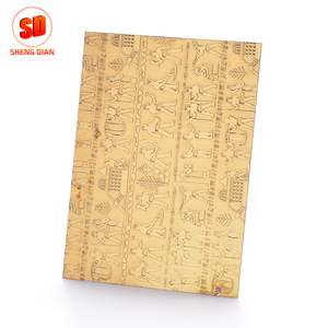Decoración <span class=keywords><strong>de</strong></span> la pared cobre plateado grabado 304 BS Acero inoxidable placa precio por kg/inoxidable placa productos - Product Image 4