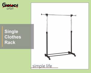 Estante de Metal plegable multiusos, muebles para el hogar, colgador de toallas móvil para sala de estar y organizador de ropa - Product Image 3