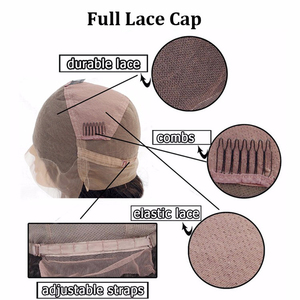 ผมยาวจีนเพศผู้หญิงวิกผมเต็มวิกผมลูกไม้สวิส - Product Image 3