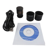 5MP Industrial Electronic Eyepiece Video Camera Digital Eyepiece with Ring Adapter for Biological Stereo Microscope