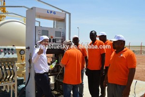 Planta de Llenado de Gas GLP de 20cbm con Dos Boquillas para África - Product Image 5