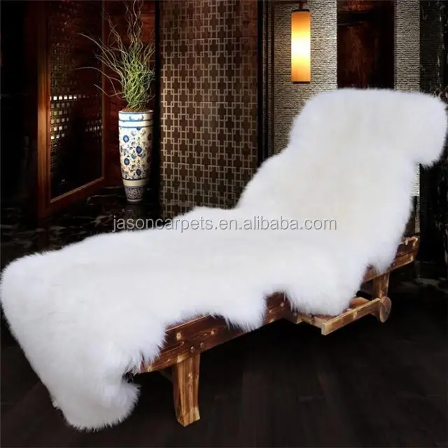 Оптовая продажа, плюшевый коврик для стула из искусственного меха