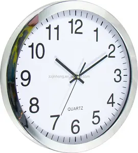 بالكهرباء ساعة كوارتز ساعة حائط بلاستيكية للبيع