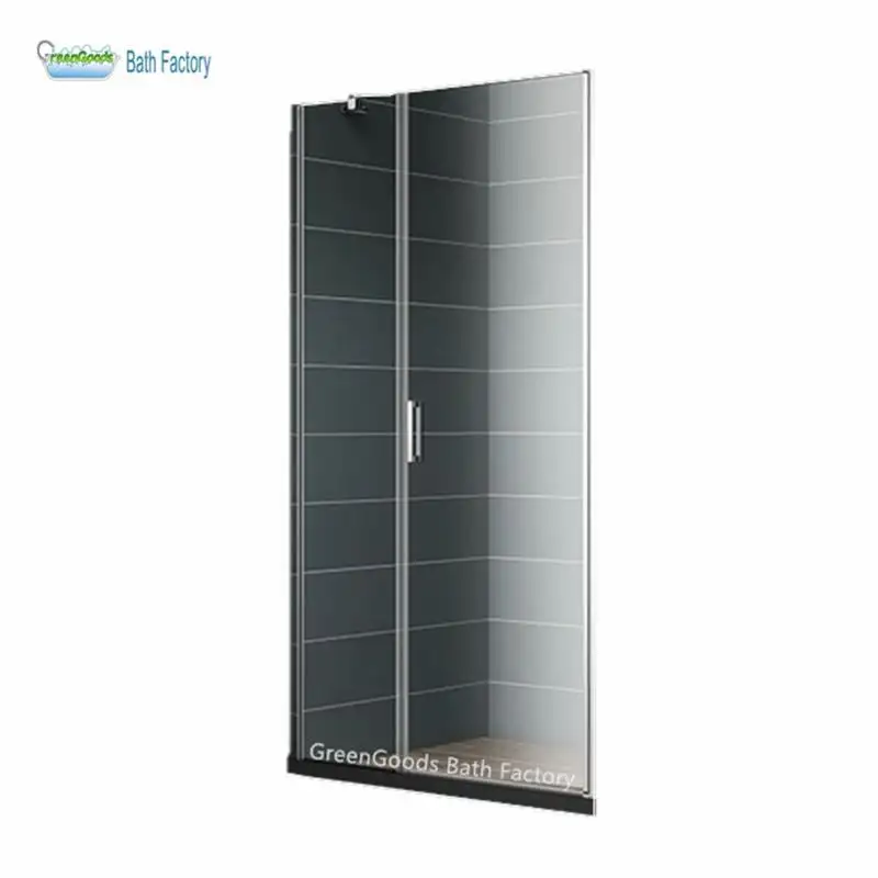 Luxury Designs Stand Up RV Bathroom Frosted Glass Wall Door Shower Cabin Stall Enclosures Pods