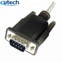 Nuevo Cable Convertidor USB a Serial RS232 Db9 de 9 Pines con Chip FTDI OEM de Fábrica 2026