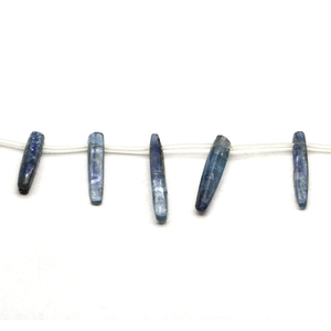Top Forato Raw Natural Blue Kyanite Branelli Della Pietra Preziosa Point <span class=keywords><strong>Perline</strong></span> Bastone - Product Image 4