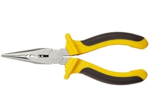 1 pince à long nez rond style européen, outils pour le nez, pince à aiguille