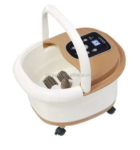 LUYAO LY-230A Big Smart Foot Whirlpool Becken beheizte Blase elektrische Fuß Roller Massage-Maschine