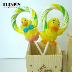 Çocuklar için güzel el dekore ördek şekilli tarzı şeker - Product Image 3