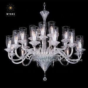 <span class=keywords><strong>France</strong></span> Lighting Mille Nuits Lustre à suspension haut de gamme Plafonnier en verre de cristal pour décoration de villa - Product Image 2