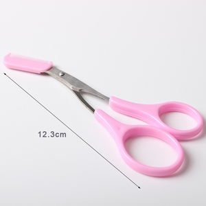 Kéo Cắt Lông Mày Kiểu Mới Với Lược Làm Đẹp - Product Image 6