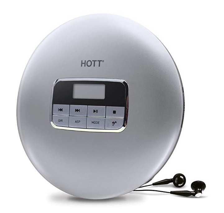 2021 г., плеер Walkman, многофункциональный черный музыкальный проигрыватель компакт-дисков, MP3 динамик, FM-радио, BT, выход, USB-соединение, портативный CD-проигрыватель