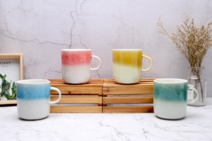 Tazas de porcelana con esmalte reactivo para el hogar, tazas de café de cerámica para jardín, regalos navideños, novedad de <span class=keywords><strong>2022</strong></span> - Product Image 6