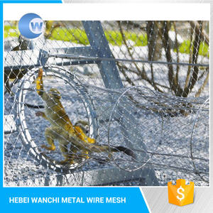 Vente chaude 7*7 ss fil corde maille/haute résistance en acier galvanisé filet volière - Product Image 5