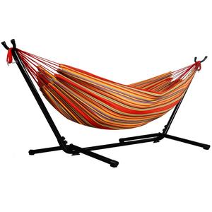 Support de hamac de jardin moderne en métal robuste de grande taille avec balançoires de patio pour une relaxation confortable en <span class=keywords><strong>extérieur</strong></span> et un mobilier <span class=keywords><strong>d</strong></span>'<span class=keywords><strong>extérieur</strong></span> - Product Image 5