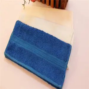 Embroidered Wholesale Luxury Custom Highly Absorbent Colorful 100%cotton 40X80 cm Polyester Solid Color face hand bath towel