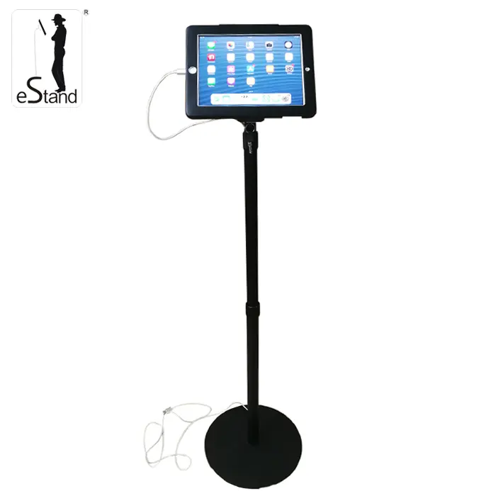 eStand BR25007 height adjustable tablet support ani theft display for new ipad 2018