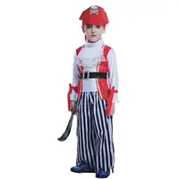 Disfraz sencillo de halloween para niños, disfraz de pirata a precio de fábrica