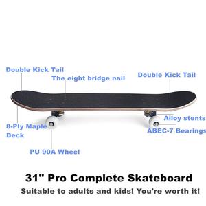 <span class=keywords><strong>2018</strong></span> meilleure vente pas cher 22 pouces Mini bébé jouet Skate longue planche planche complète pour garçons en érable de Ningbo Chine - Product Image 4