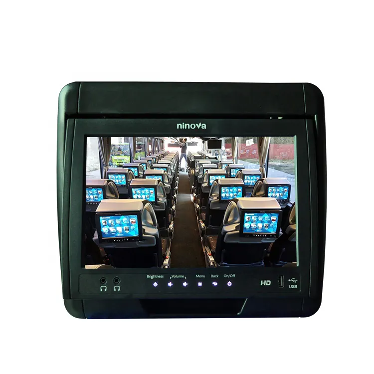 Bus VOD Entertainment System with Powerful APK Software & Management Platform