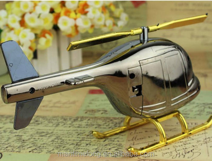 ヘリコプター形デザインのアラームクロック - 子供のためのクリスマス