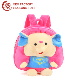 กระเป๋าเป้สะพายหลังเด็ก ลายการ์ตูนสัตว์ ขนนุ่ม รุ่น <span class=keywords><strong>Randoseru</strong></span> พร้อมหูหิ้ว  กระเป๋าเป้เด็ก ผ้ากำมะหยี่ - Product Image 3