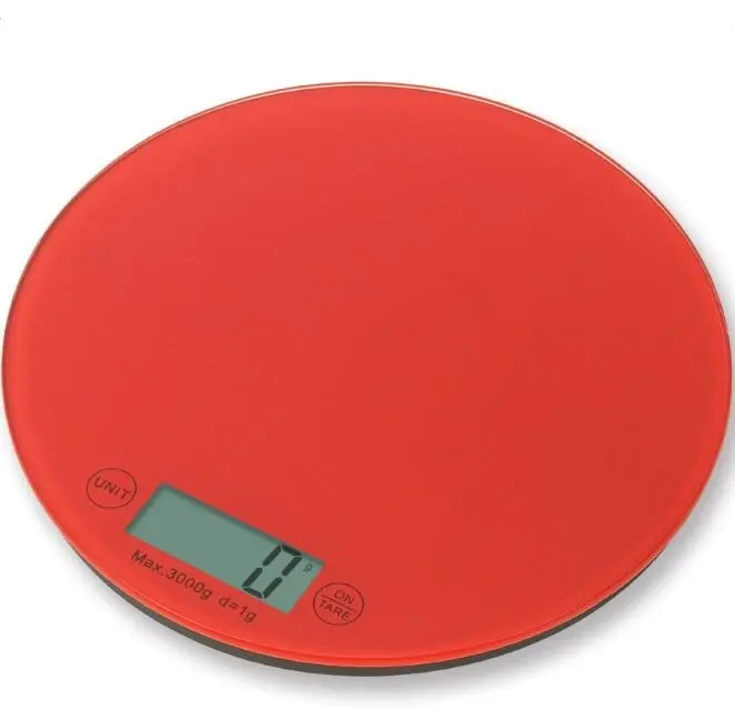 Цифровые кухонные Многофункциональные весы для приготовления пищи с ЖК-дисплеем, кухонные весы из закаленного стекла 5 кг