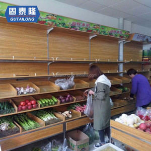 Supermercato frutta e verdura scaffale shopping frutta display stand - Product Image 5