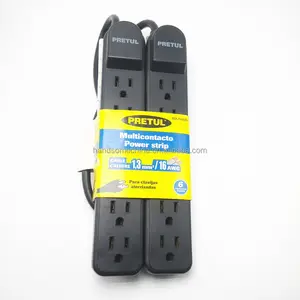 2 แพ็ค 6 Outlets Surge Protector