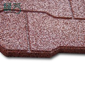 屋外リサイクルゴムタイルガーデンラバーマット歩道/ガーデン用 - Product Image 5