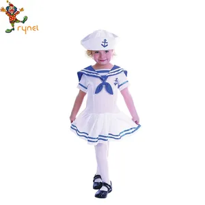 PGCC2933热卖小女孩化装可爱水手服装角色扮演儿童派对服装