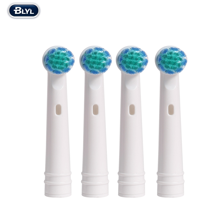 Совместим с oral. Зубной щетки Oral-B EB-17D с синим на щетинках