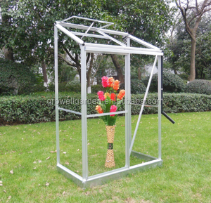 2 pièces en polycarbonate transparent maigre au mur <span class=keywords><strong>serre</strong></span> pour <span class=keywords><strong>jardin</strong></span> Offre Spéciale <span class=keywords><strong>pas</strong></span> <span class=keywords><strong>cher</strong></span> demi <span class=keywords><strong>serre</strong></span> - Product Image 2