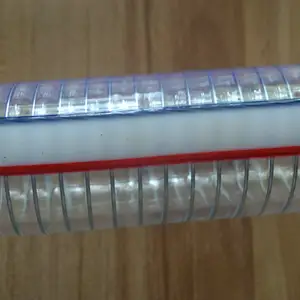 6 zoll PVC Schlauch Spirale Stahl Draht Verstärkt Schlauch