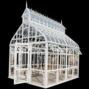 Botou hengsheng supply small decorative greenhouses for garden use greenhouses HS-GREENHOUSE-7A