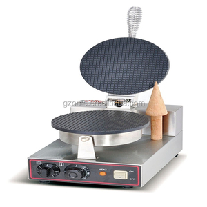 Máquina de gofres de helado eléctrica de acero inoxidable, comercial, superventas (OT-ZU-1) - Product Image 2