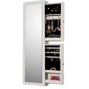 أثاث على الطراز الحديث مرآة شنت مقاعد مرآة المجوهرات - Product Image 1