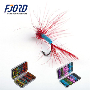 Anzuelo seco hecho a mano FJORD, señuelo de pesca con mosca, 30g, ninfas de Metal y ABS, pez volador <span class=keywords><strong>para</strong></span> besugo y Zander en River Lake Stream - Product Image 2
