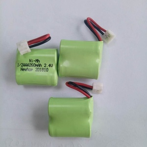 高品質 <span class=keywords><strong>2</strong></span>/3aaa 250mah ニッケル水素電池 <span class=keywords><strong>2</strong></span>.4v コードレス家庭用電話用バッテリー - Product Image 2