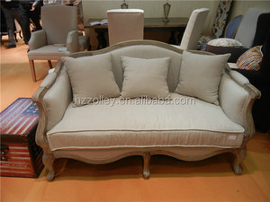 Por encargo antigua sala de estar de madera tela tela del sofá set sofá silla sexo - Product Image 3