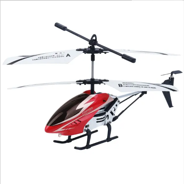 Büyük helikopter rc model kral alaşım helikopter gw-t822 cayro 3ch metal gyro helikopter yetişkin
