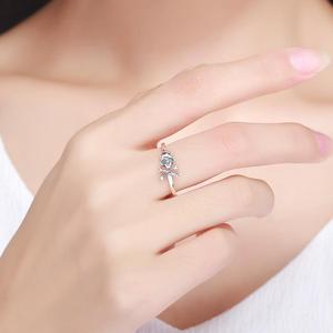 BAGREER SCR145 Thiết Kế Độc Đáo 925 Sterling Silver Skeleton Hand Skull Biker Nhẫn Cặp Đôi Thời Trang Giá Rẻ - Product Image 6