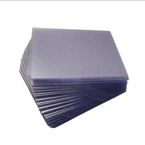 Film de recouvrement en PVC transparent de 0,08 mm 0,1 mm avec colle forte pour la plastification de cartes d'identité en plastique - Product Image 5