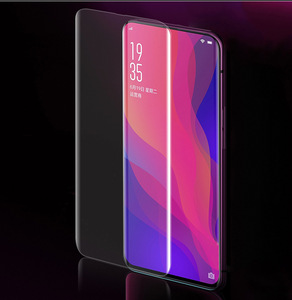 Прозрачный изогнутый защитный экран из закаленного стекла для <span class=keywords><strong>Oppo</strong></span> Find X - Product Image 3