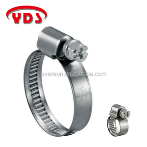 Abrazadera de Manguera de Acero Inoxidable Estilo Alemán YDS con Bloqueo Rápido y Engranaje de Gusano - Product Image 1