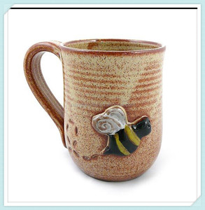 Handmade Pottery <strong>Bee</strong> <strong>Mug</strong> Wholesale - Product Image 2