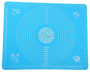 Durevole antiaderente In Silicone Cottura Mat Pasta Pasticceria Mat Rotolamento Del Silicone Del Commestibile Pasticceria Mat con Le Misure - Product Image 4