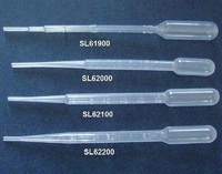 Micro Pipette jetable de laboratoire, disponible en plusieurs couleurs, 1/5ml, pièces