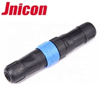 Jnicon 2 3 4 5 6 7 8 broches étanche M16 connecteur d'assemblage pour l'éclairage MENÉ